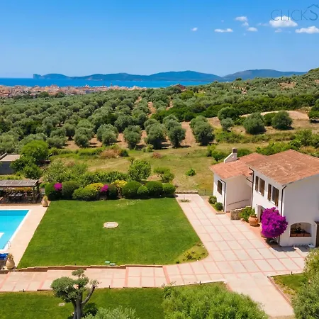 Clicksardegna Emanuel Spectacular Sea View, With Independent Swimming Pool