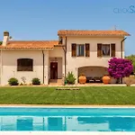 Clicksardegna Emanuel Ad Con Vista Mare Spettacolare, Piscina Indipendente Per 8 Persone 빌라