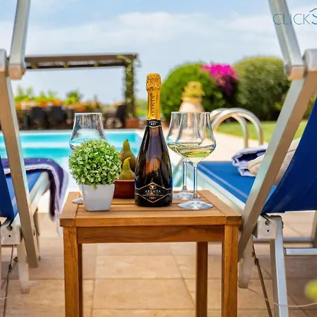 Clicksardegna Emanuel Ad Con Vista Mare Spettacolare, Piscina Indipendente Per 8 Persone 빌라