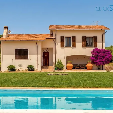 Clicksardegna Emanuel Ad Con Vista Mare Spettacolare, Piscina Indipendente Per 8 Persone 别墅